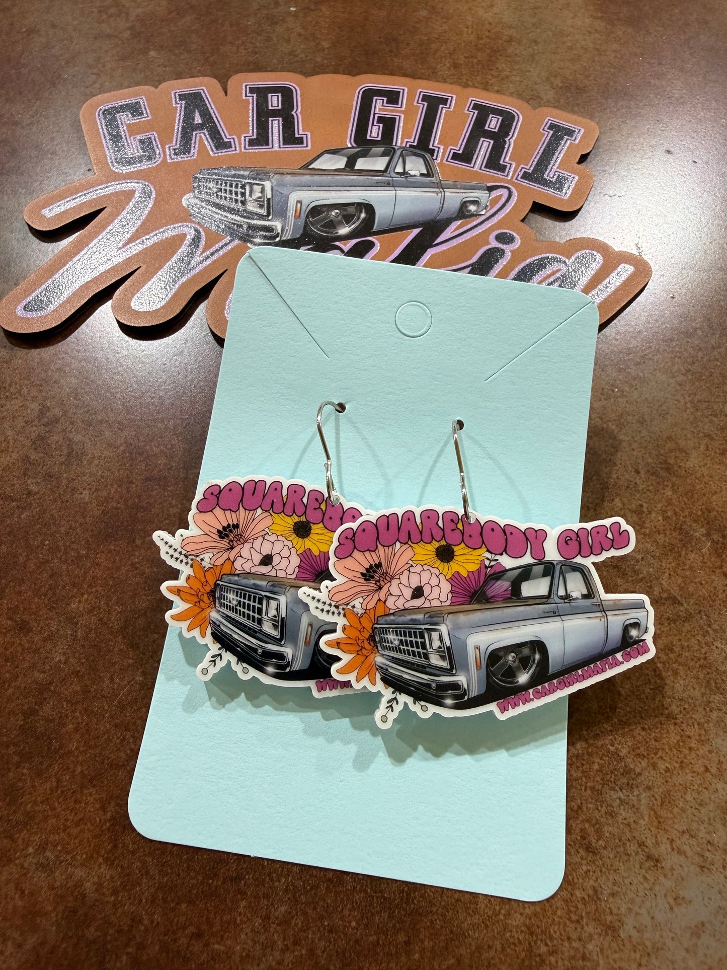 Squarebody Girl Earrings #1