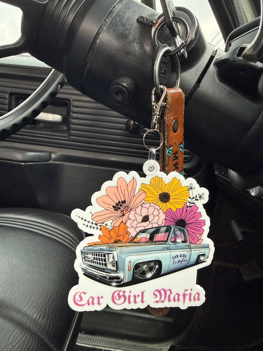 Squarebody Car Girl Mafia 4" Keychain #5